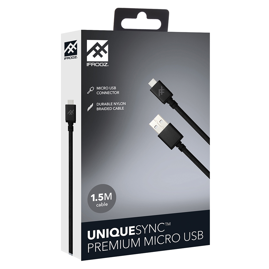 Cáp iFrogz UniqueSync Premium Micro-USB Cable - Hàng Chính Hãng