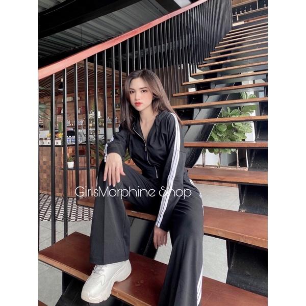 SET THỂ THAO VIỀN CỔ ĐIỂN - ẢNH THẬT SHOP CHỤP - CHẤT THUN DÀY DẶN MỊN ĐẸP