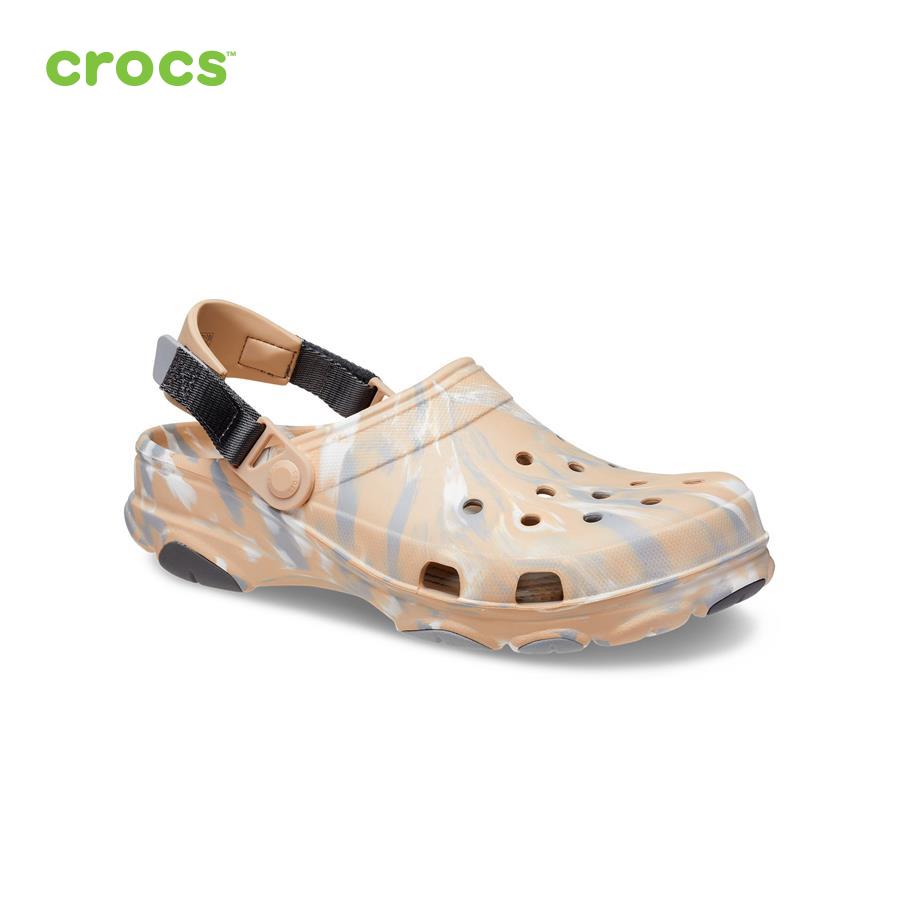 Giày lười unisex Crocs FW Classic Clog U All Terrain Marbled Chai/Multi - 207887-2ZM