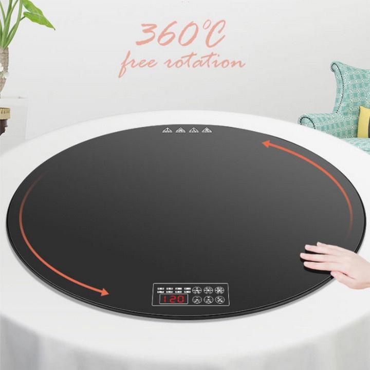 Mâm điện xoay tròn hâm nóng thức ăn Đài Loan giữ nóng thức ăn size 60cm