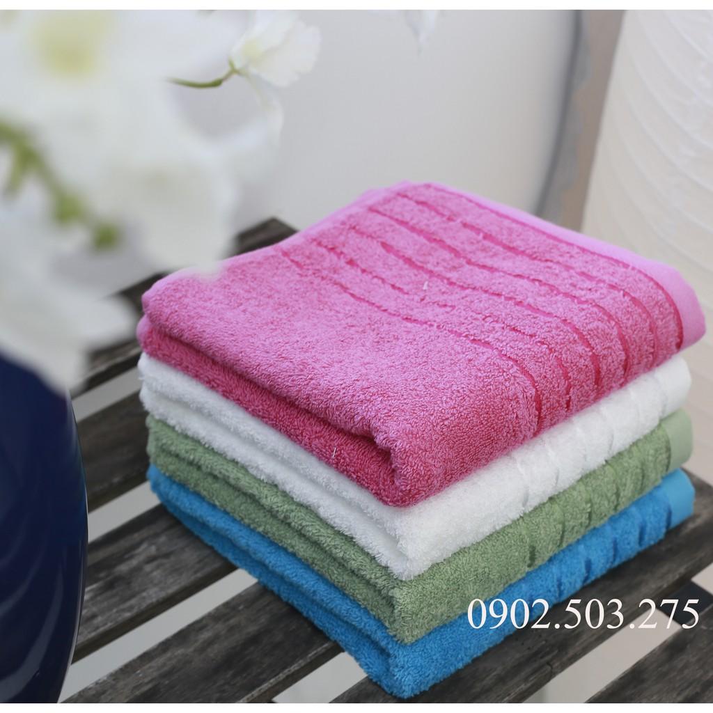 Bộ 04 Khăn Cotton Cao Cấp SONGWOL SH LINE BORDER