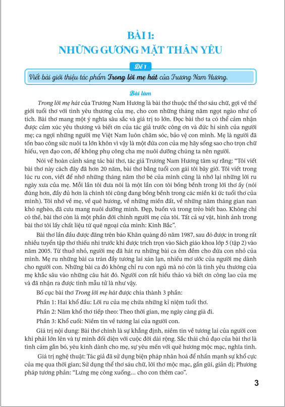 Sách - Những Bài Làm Văn Mẫu Lớp 8 - Chân Trời Sáng Tạo - ndbooks