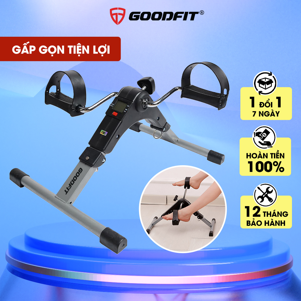 Xe đạp thể thao, xe đạp gấp gọn người lớn GoodFit tùy chỉnh độ nặng, tập thể dục tại nhà GF002MB