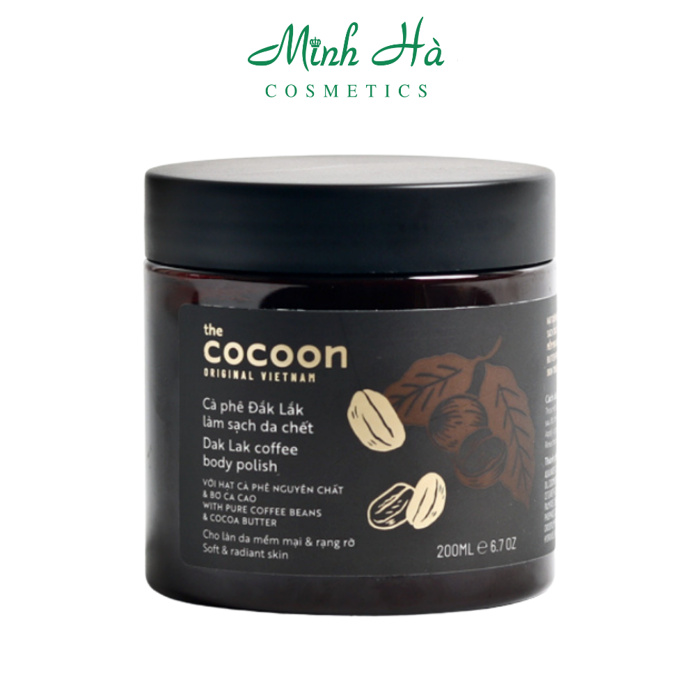 Tẩy da chết Cà Phê Đắk Lắk Cocoon 200ml