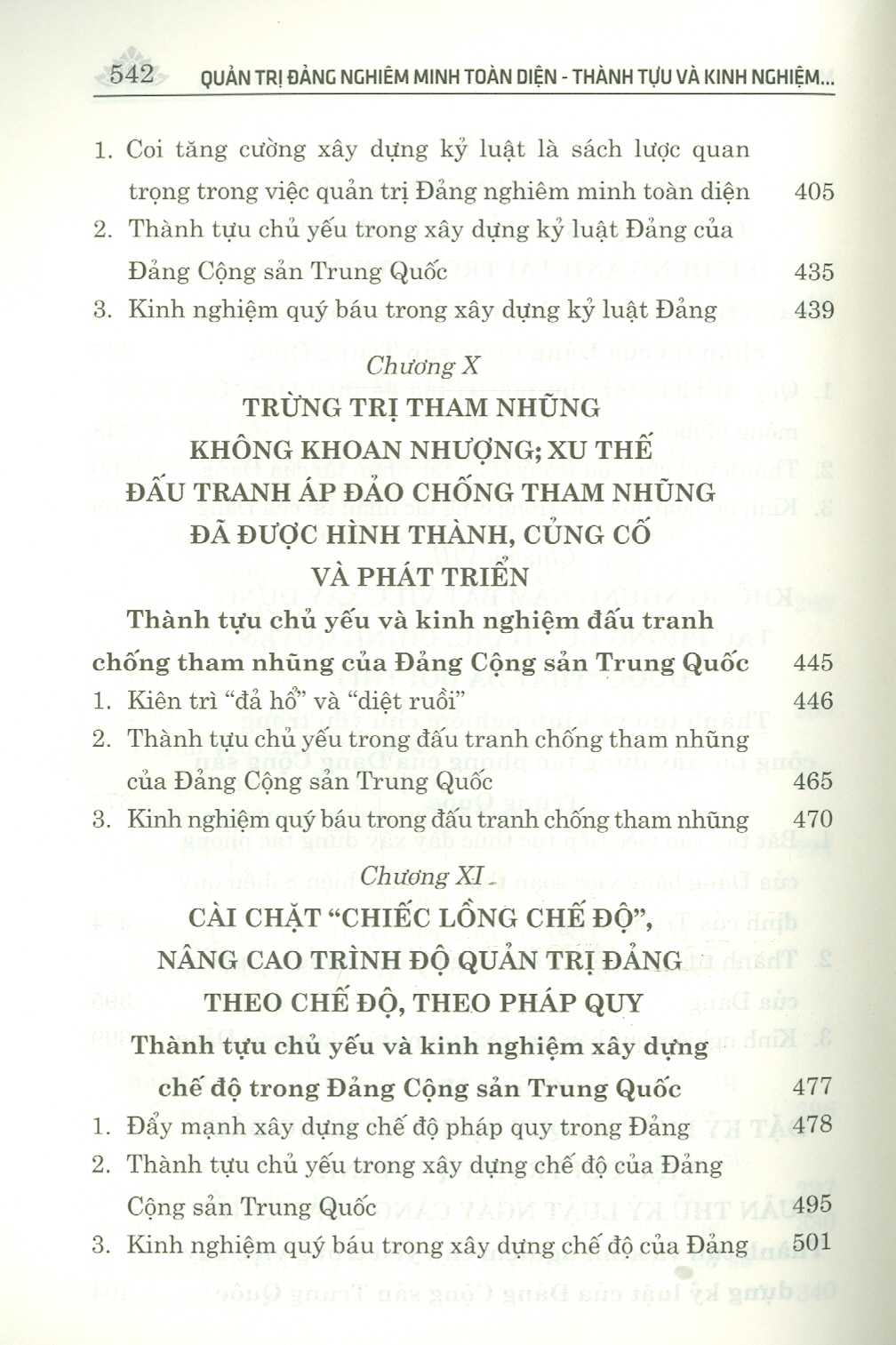 Quản Trị Đảng Nghiêm Minh Toàn Diện - Thành Tựu Và Kinh Nghiệm Trong Công Tác Tổ Chức Và Xây Dựng Đảng Cộng Sản Trung Quốc Từ Sau Đại Hội XVIII