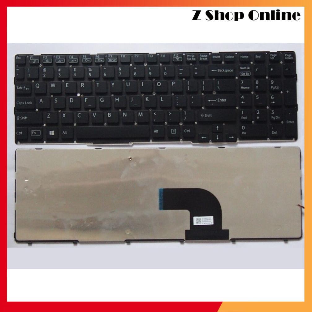 Bàn Phím Laptop Dùng Cho SONY VAIO E15 SVE15 SVE-15 SVE15 Series - ĐEN