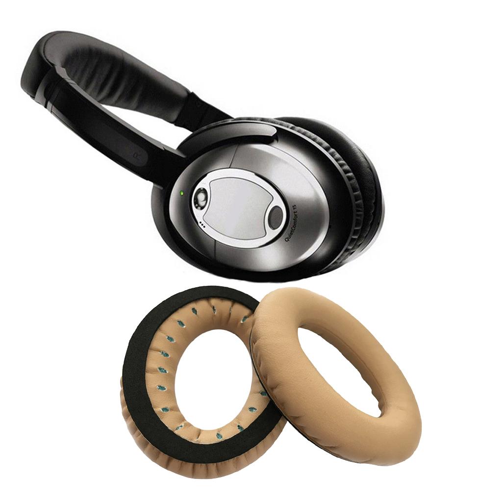 Premium Ear Pads Cushions Replacement Repair for Bose QC2 15 25 35 AE2 AE2i Headphone Beige