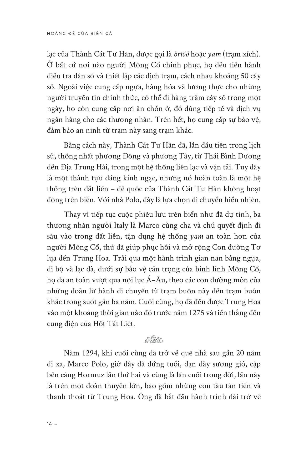 Sách - Hoàng Đế Của Biển Cả - Hốt Tất Liệt Và Sự Hình Thành Của Nước Trung Hoa