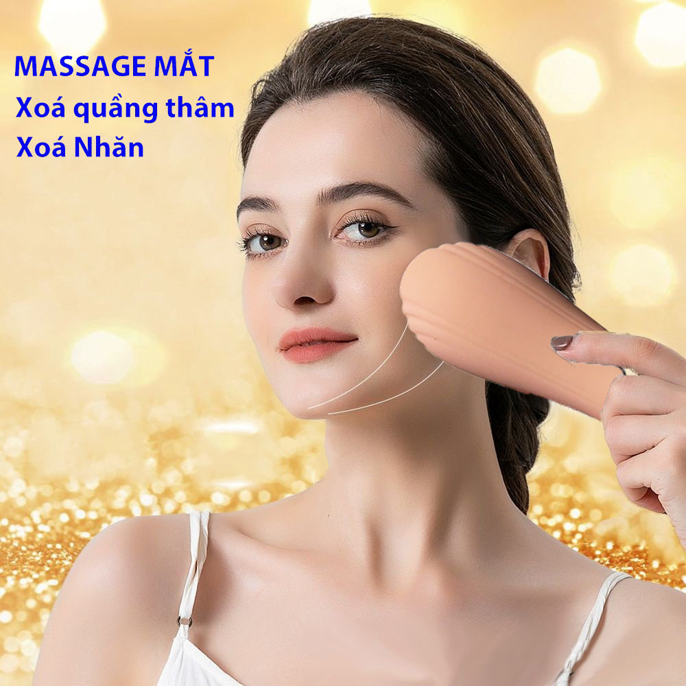 Máy Massage Mắt Chiếc Bút Chống Thâm Quầng, Thư Giãn Bọng Mắt Mini Tại Nhà Giá Tốt Loại Mạnh Tốt (Hàng Chính Hãng)