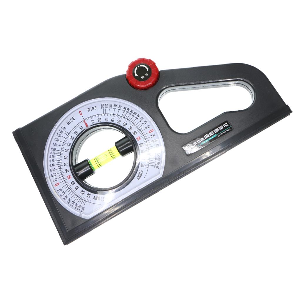 Slope Protractor Angle  Bevel Inclinometer Nonmagnetic Declinometer