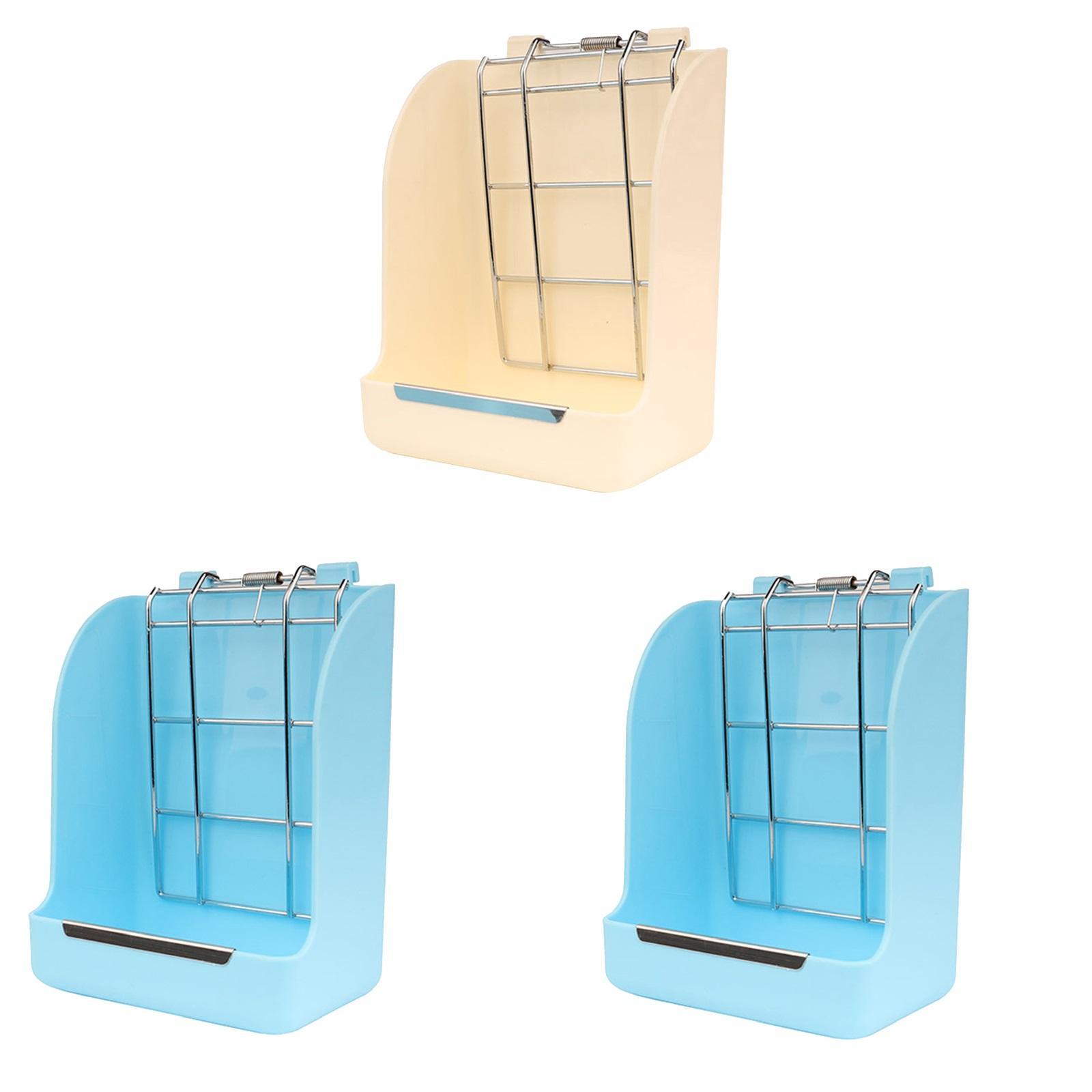 3Pcs Hanging Rack Bowl Food Dispenser Rabbit Feeder for Herbivore Guinea Pig