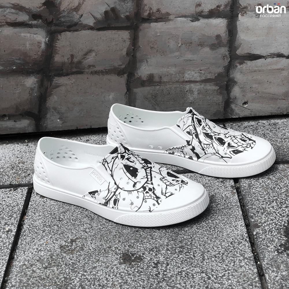 Giày eva phylon Urban Footprint D2201 in Skull chính hãng