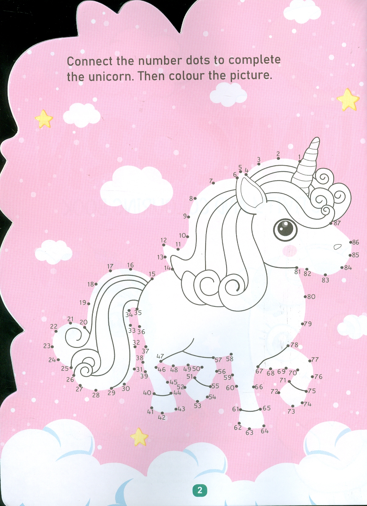Unicorn - Activity And Colouring Book (Sách Hoạt Động Và Tô Màu: Kỳ Lân)