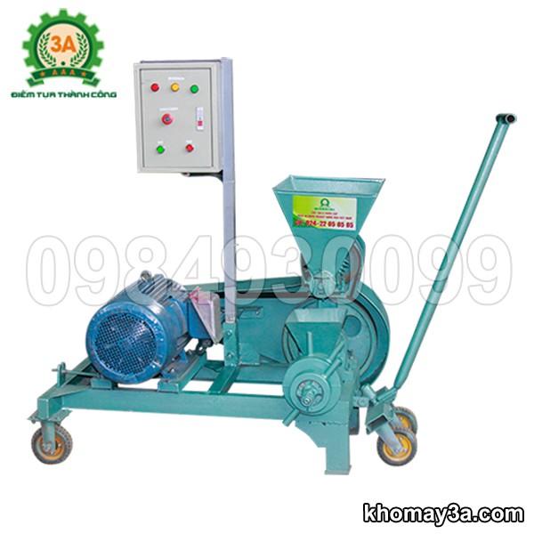 Máy ép cám viên nổi 3A15Kw (cấp liệu bán tự động)