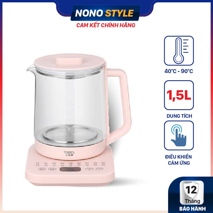 Ấm Đun Trà 18 Chức Năng LOTOR H16 (1,5L) - Hàng Chính Hãng