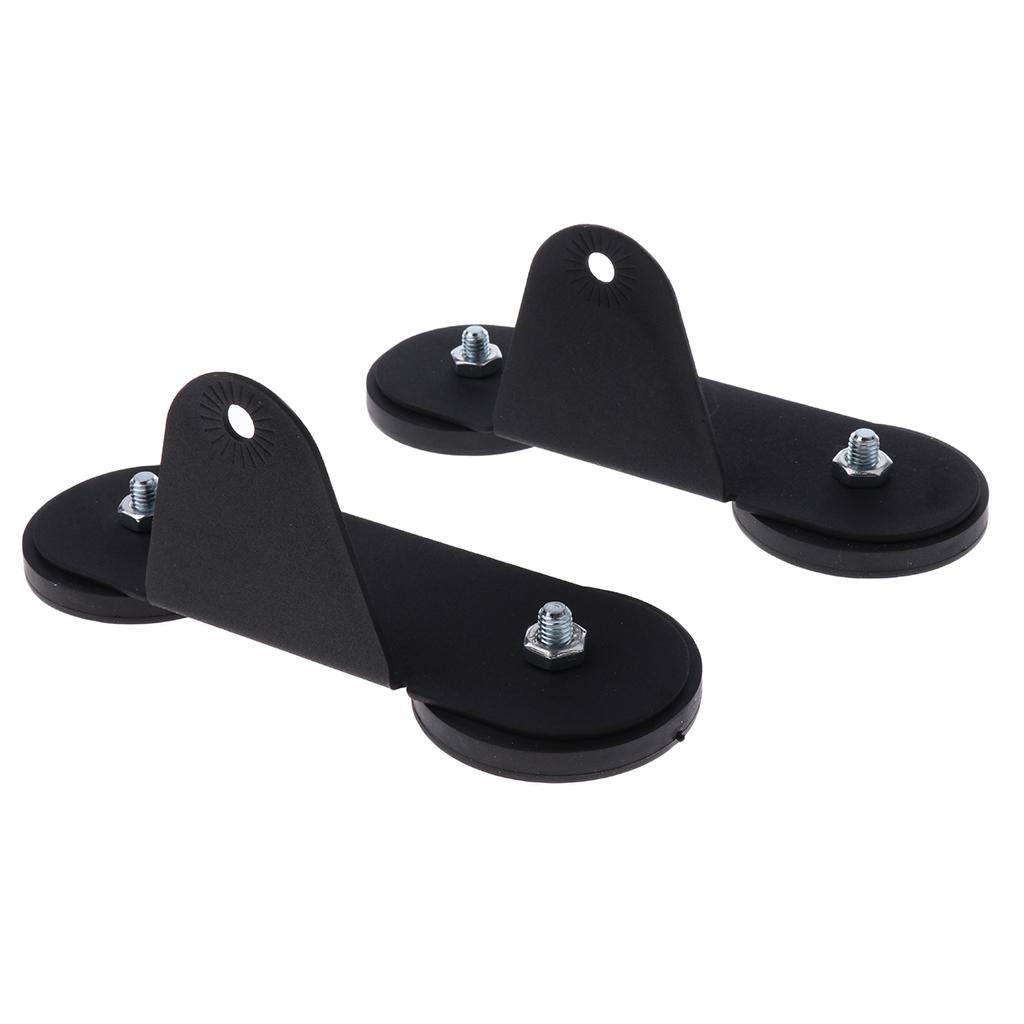 1 Pair Steel Mount Bracket Holder Magnetic Base for Car Roof LED Light Bar