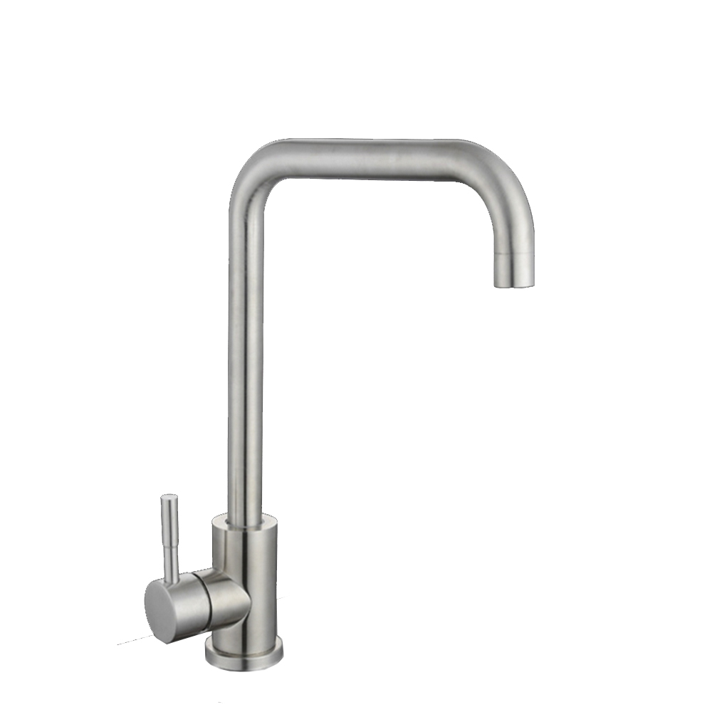 Vòi Rửa Bát Chén Vuông Tròn ABG, Hai Chế Độ Nóng Lạnh, Rửa Chén Xoay, Bát Vuông, Inox Cao Cấp Xoay 360 Độ Siêu Bền, Tặng Kèm Hai Dây Cấp Nóng Và Lạnh - Hàng Chính Hãng