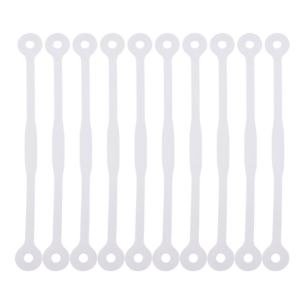 2x 10 Pieces Tennis Squash Racket Vibration Damper Shock Absorber Strips