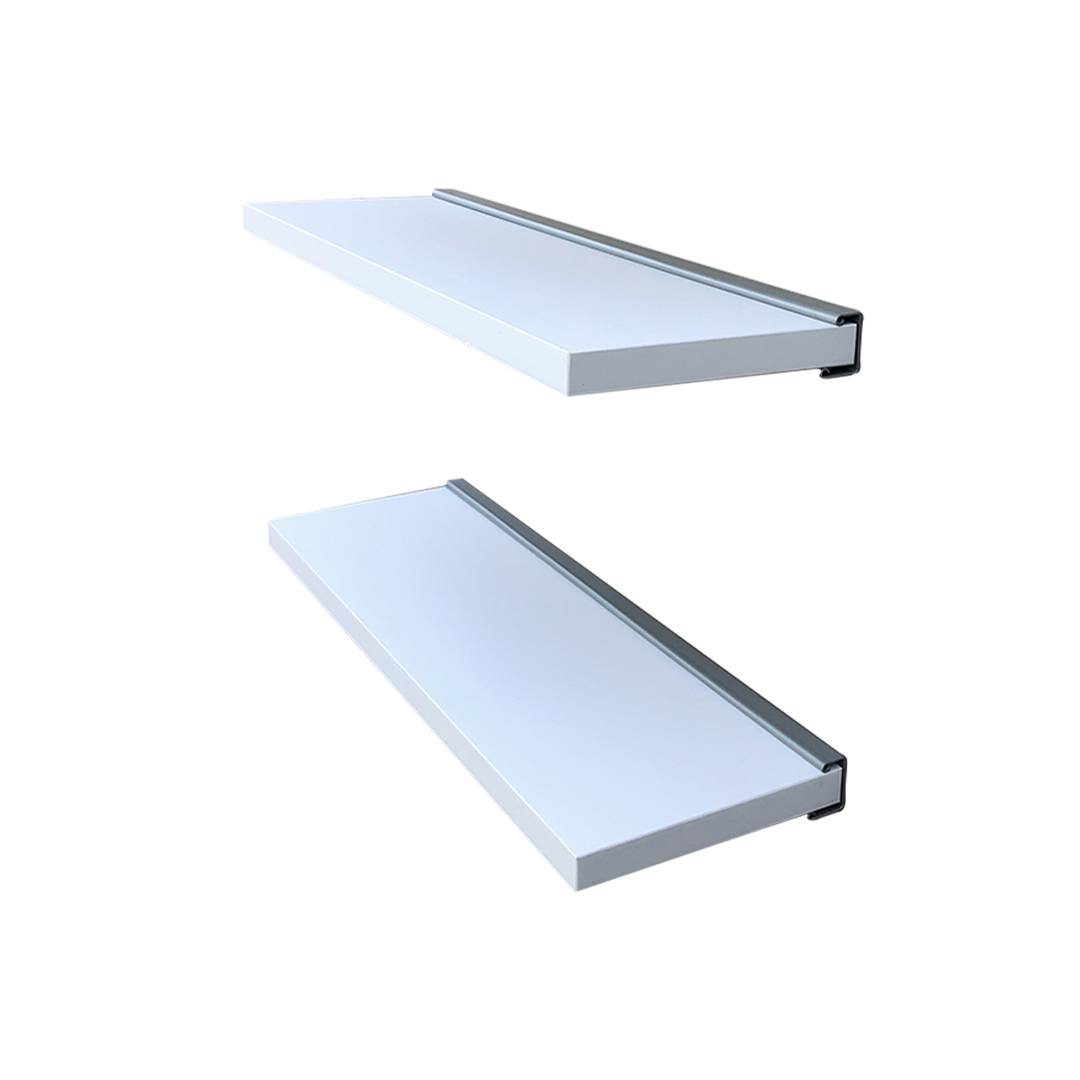 Bộ 2 Kệ Gỗ Treo Tường Thanh Ngang SMLIFE S60 - Kết Hợp Giữa Thép Và Gỗ MFC Dày 25mm Phủ Melamin Dễ Lắp Đặt Trang Trí Dành Cho Căn Hộ Nhỏ