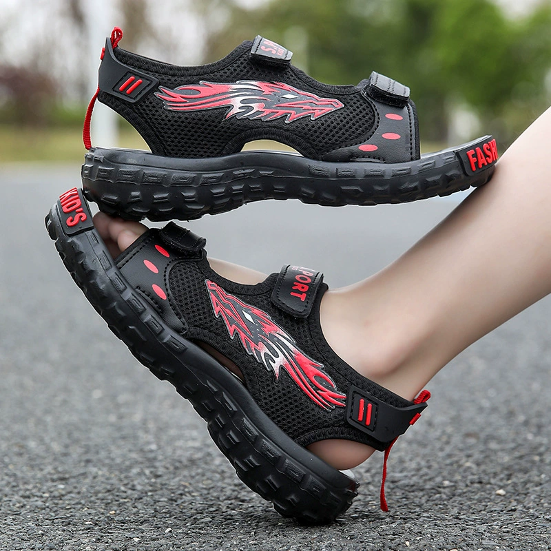 Dép Sandal Bé Trai, Dép Quai Hậu Trẻ Em Hình Rồng Đế EVA Siêu Nhẹ Mã DP26
