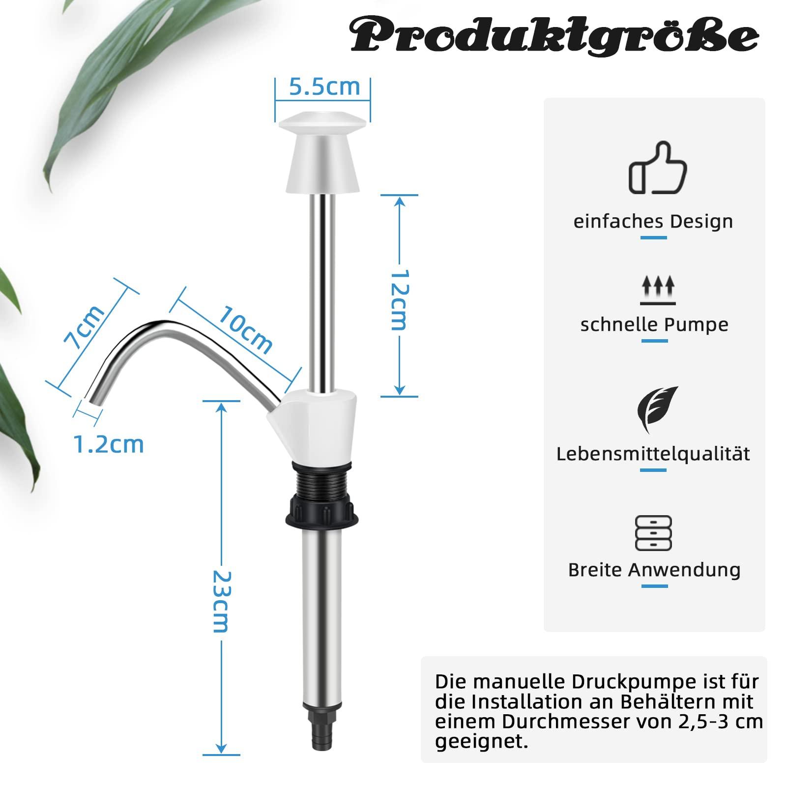 Caravan chìm nước bơm tay đôi Trailer Trailer Motorhome Công cụ máy bơm thay thế