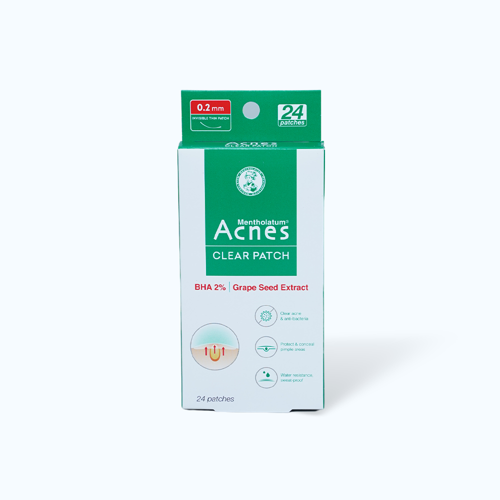 Miếng dán mụn ACNES Clear Patch (Hộp 24 miếng)