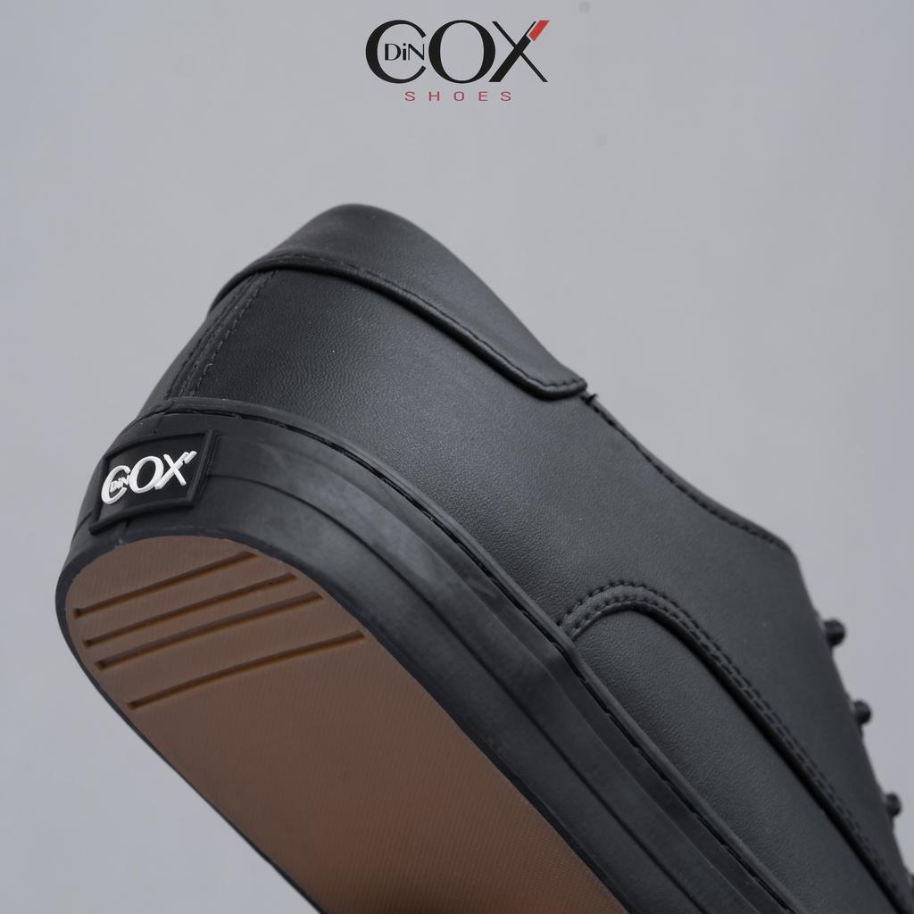 Giày Sneaker Da Nam DINCOX E11 Sang Trọng Lịch Thiệp Black