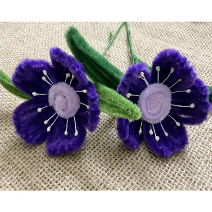 Bộ Nguyên Liệu Làm Hoa Poppy Từ Kẽm Nhung - Vinacraft