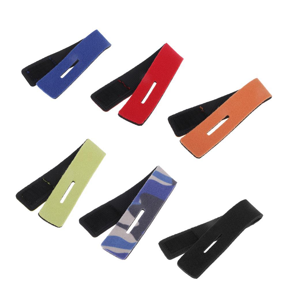 1 Piece Fishing Rod Ties Belt Strap Band Fastener Fishing Rod Wrap Tackle Suit for All Size Fishing Pole