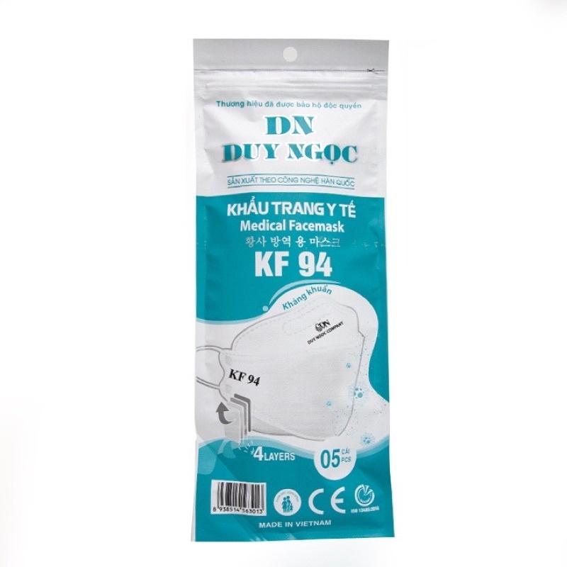 Khẩu trang DN MASK, tiêu chuẩn Hàn quốc KF94 (1 chiếc)