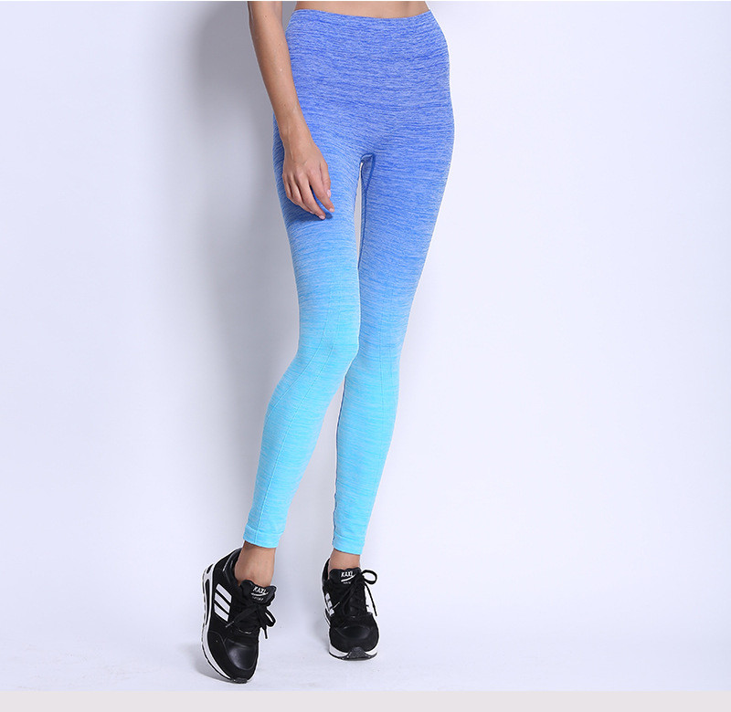 Quần legging nữ thể thao chuyển màu Gymlink CK2015