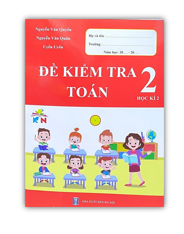 Sách - Combo Đề kiểm tra Toán + tiếng việt 2 học kì 2 ( kết nối )