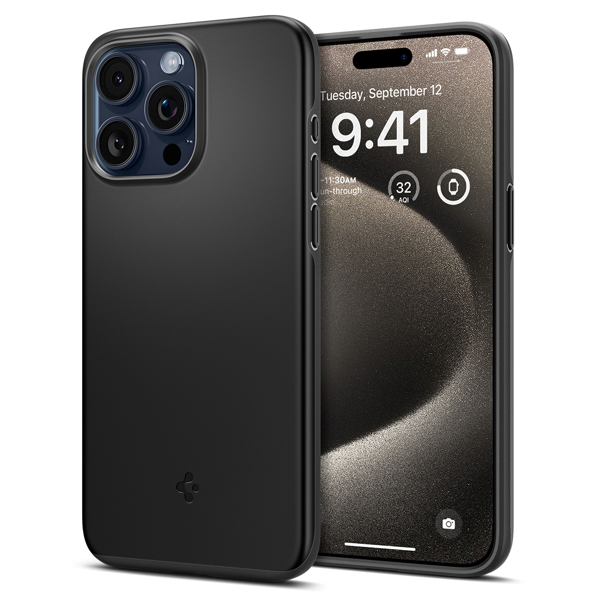 Ốp Lưng dành cho iPhone 15 Pro Max Spigen Thin Fit Case - Hàng Chính Hãng