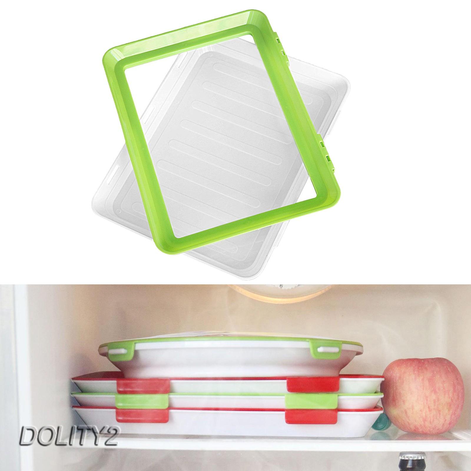 Khay Đựng Thức Ăn 2 Ngăn Tiện Lợi