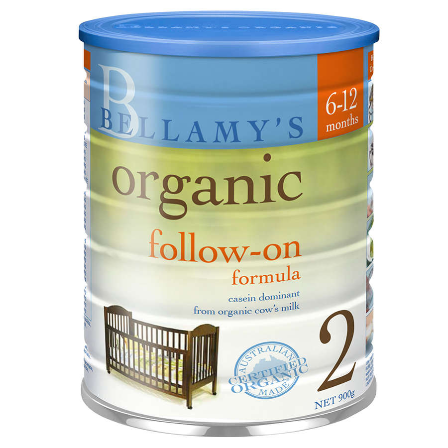 Sữa Bột Bellamy's Organic Số 2 (900g)