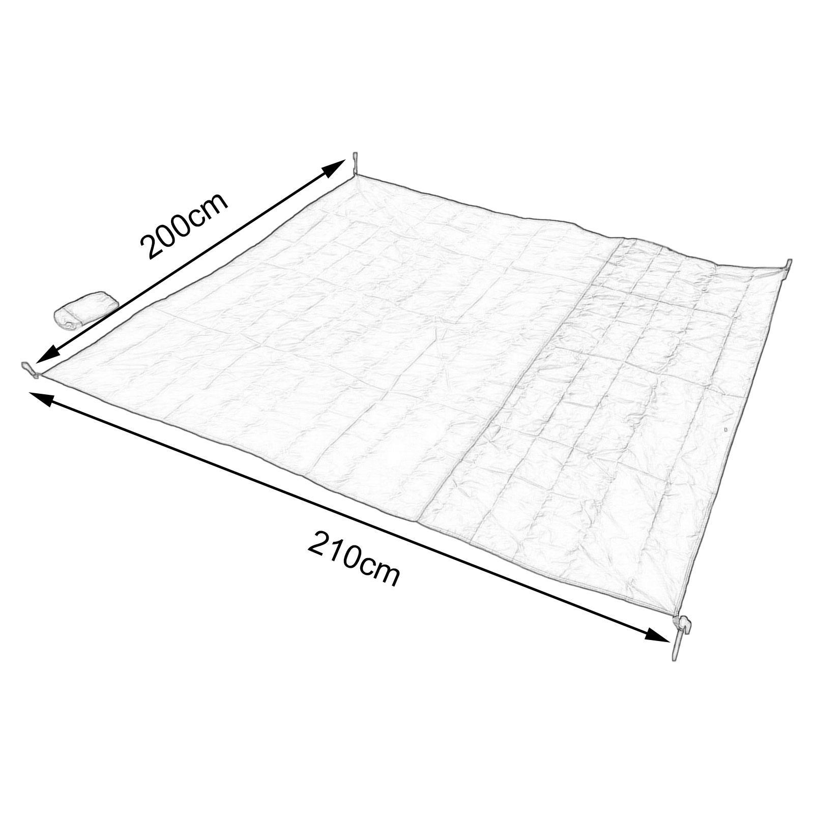 Picnic Blanket Beach Mat Portable Foldable with Storage Bag Outdoor Mat Accessories Camping Mat for Hiking Playground