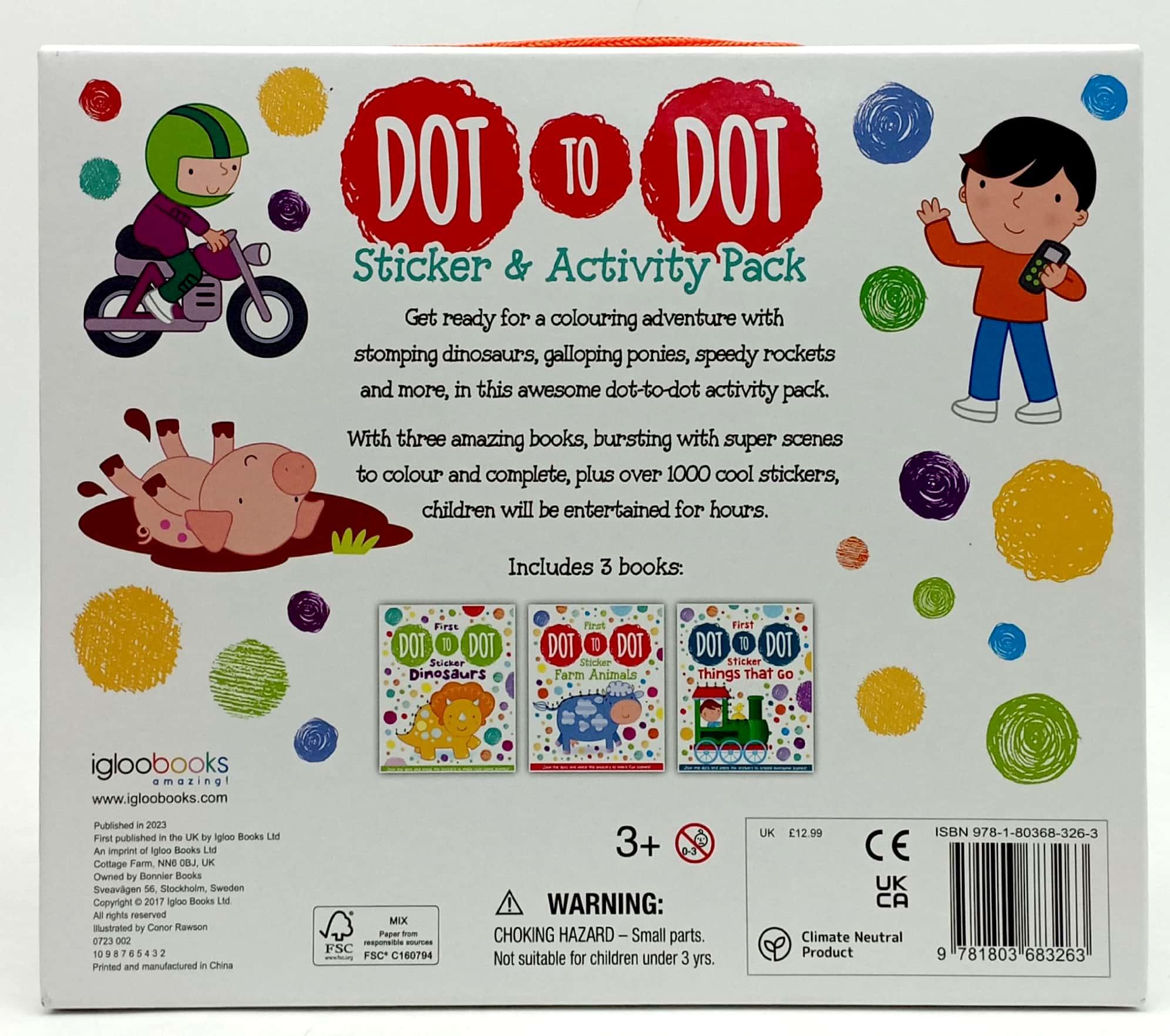 Dot to Dot Sticker &amp; Activity Pack