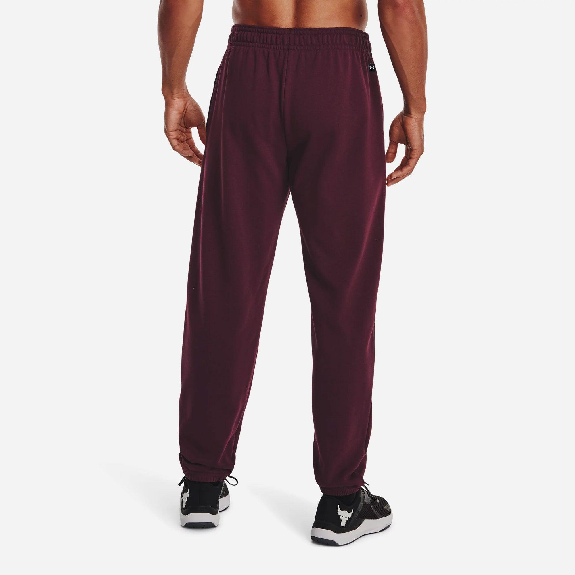 Quần dài thể thao nam Under Armour Pjt Rck Hwt Terry Pnt - 1373568-600