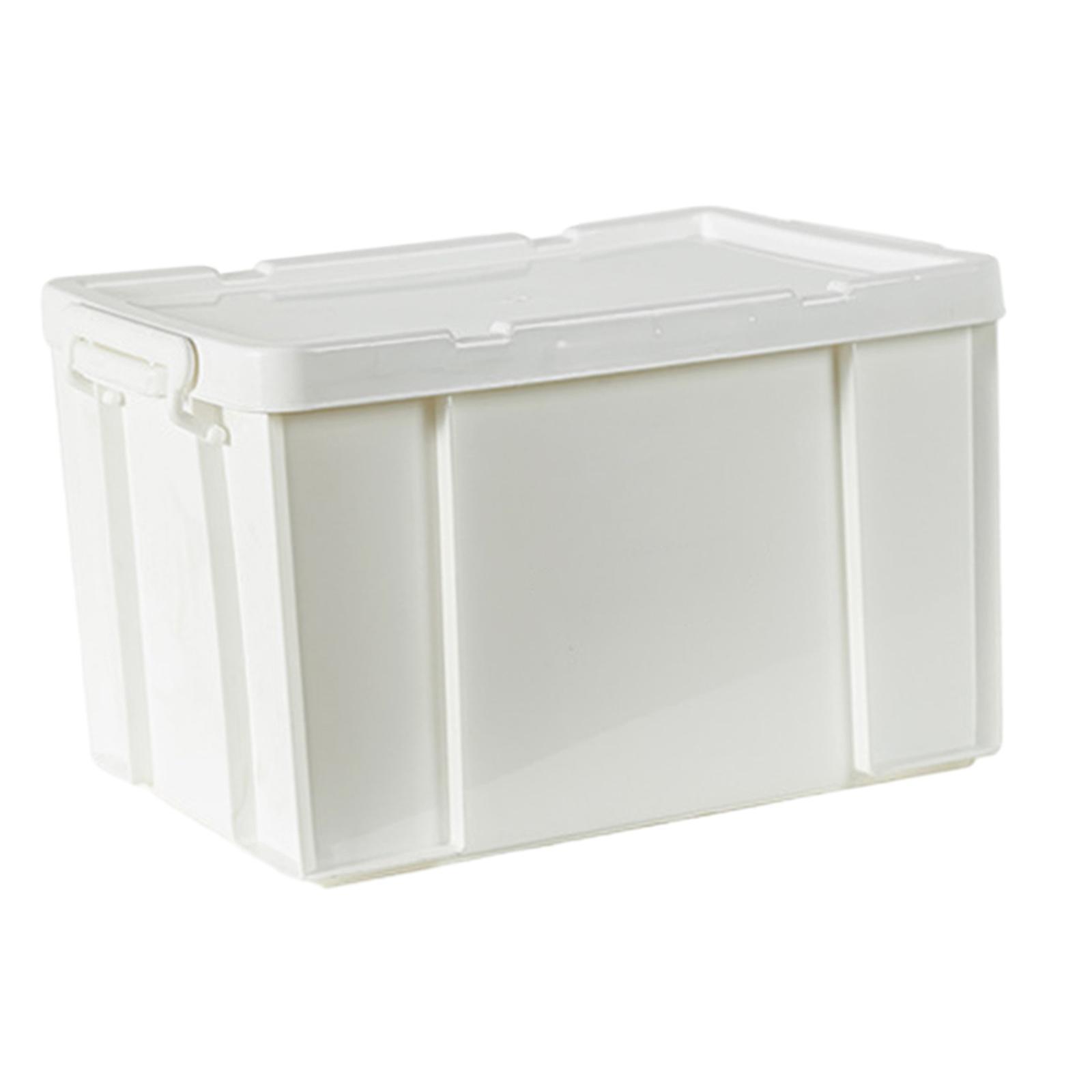 Industrial Tote Bin Stackable Storage Containers for Shelf Toys Moving House
