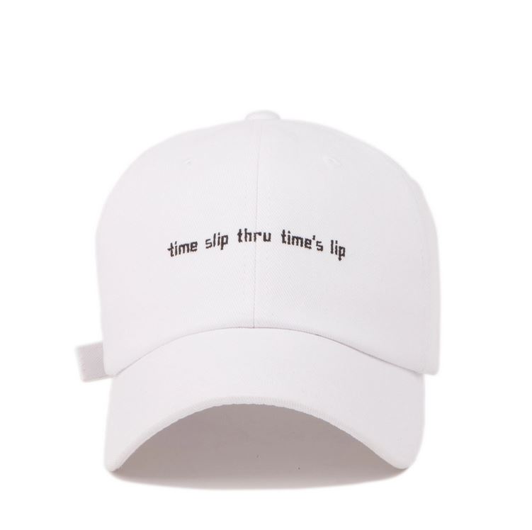 PREMI3R Mũ lưỡi trai Nón ballcap SLOGAN WHITE Mũ lưỡi trai phong cách hàn quốc nón thương hiệu chính hãng