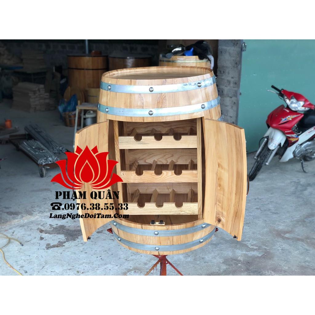 TỦ R.U.O.U THÙNG GỖ SỒI TRANG TRÍ