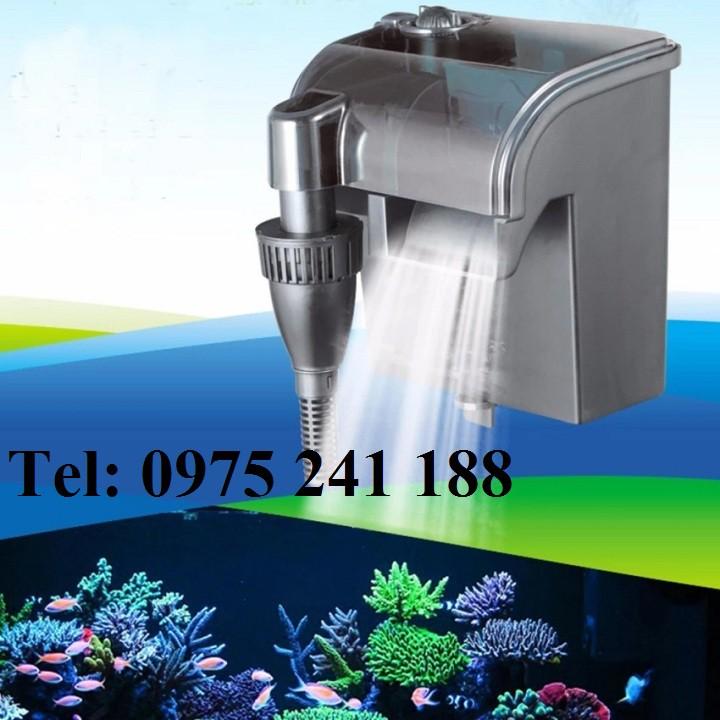 Lọc thác 607H kết hợp lọc váng, thích hợp cho hồ < 60cm