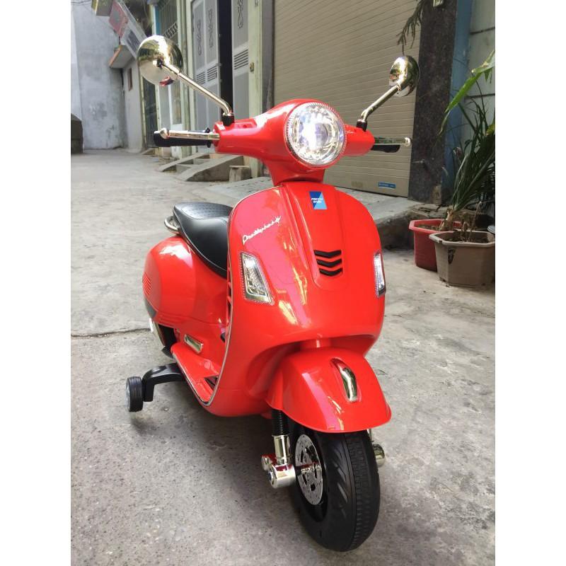 Xe máy điện trẻ em khiểu dáng vespa q618