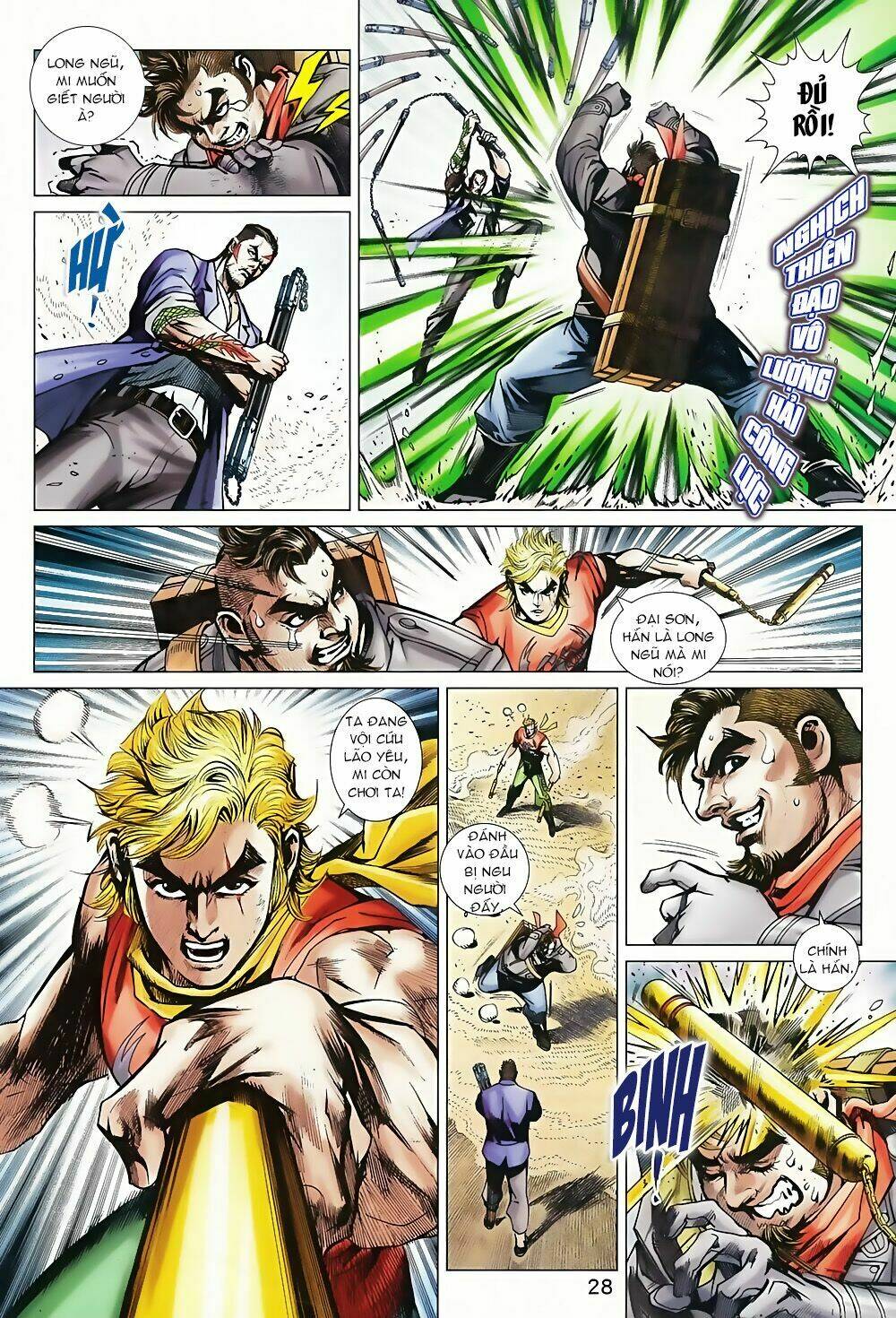 tân tác long hổ môn chapter 814 28