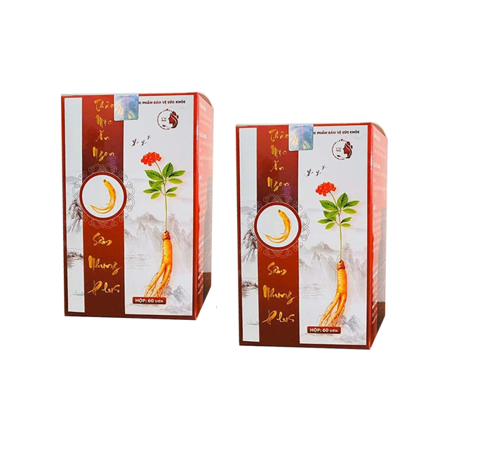 Combo 2 Hộp Viên Thảo Mộc Ăn Ngon Sâm Nhung Plus Giúp Ăn Ngon Ngủ Sâu Cải Thiện Hệ Tiêu Hoá Hỗ Trợ Tăng Cân An Toàn Hiệu Quả