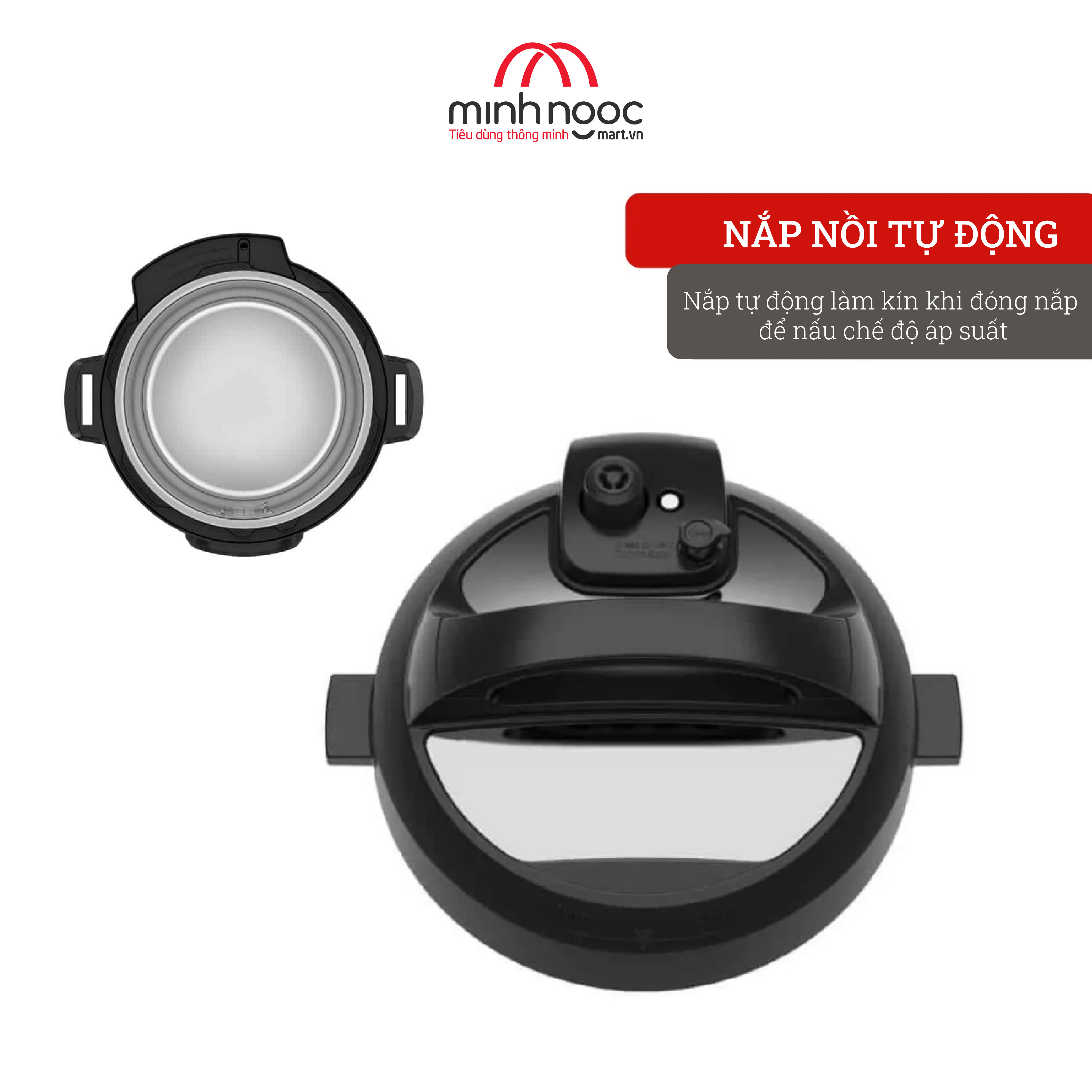 Nồi áp suất điện Đa Năng Instant Pot Duo Plus, Dung tích 5.7 lít, 9 in 1