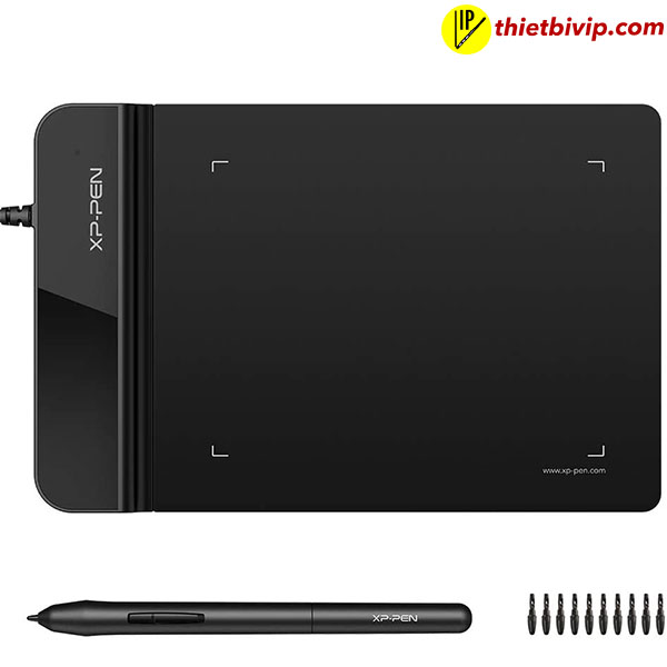 Bảng Vẽ Điện Tử XP-Pen Star G430S Siêu Mỏng Lực Nhấn 8192 Chơi OSU, Ký Tên Điện Tử - Hàng Chính Hãng