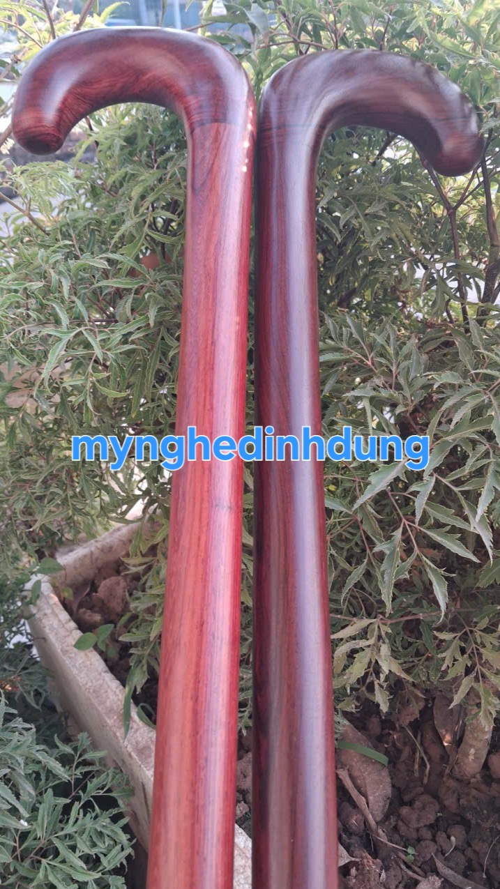 Gậy chống hỗ trợ đi lại gỗ cẩm