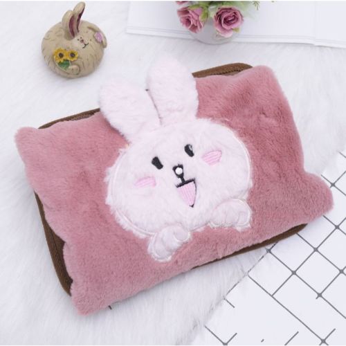 Túi Sưởi Ấm Tay Họa Tiết Thỏ cony Đa Năng (1 Sản Phẩm)- Dùng Điện  - Màu Hồng - Mẫu TST0130