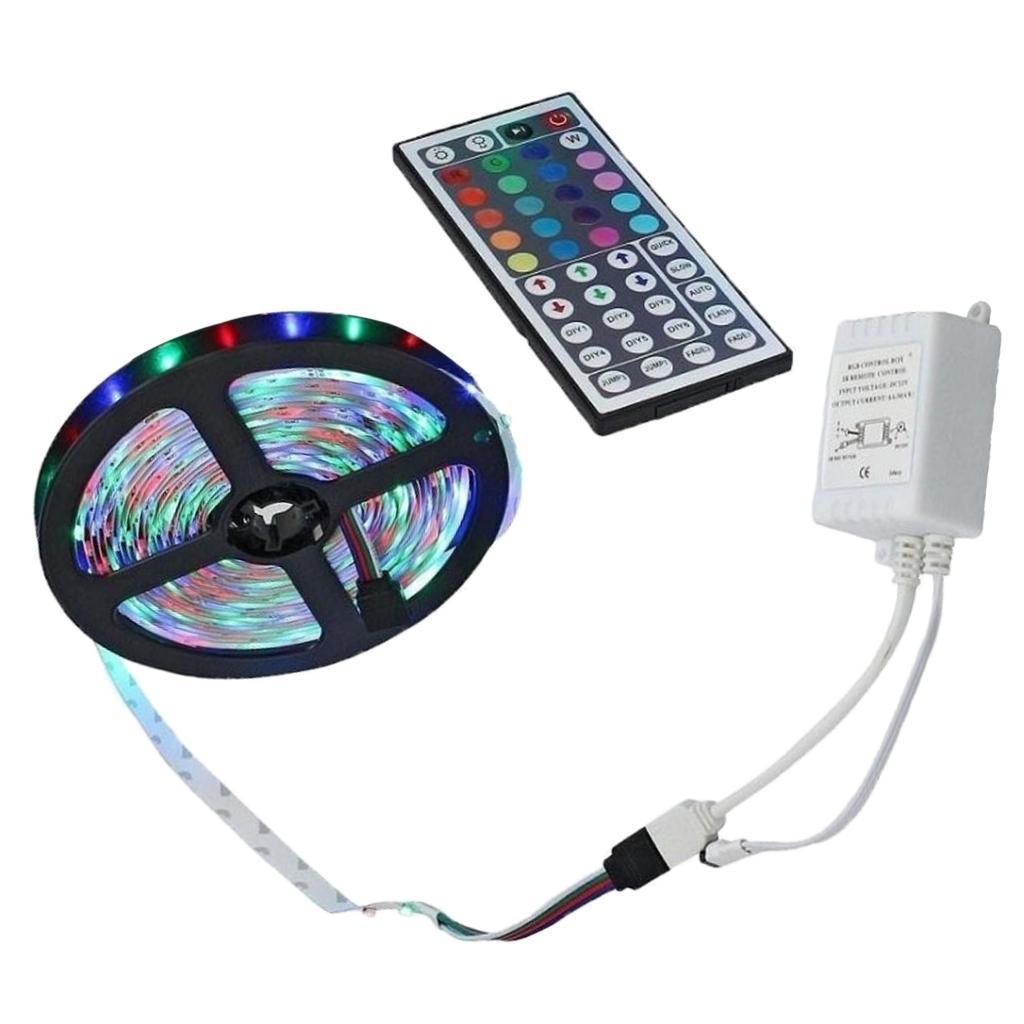 LED Strips Lights Waterproof RGB Dimmer Colour Changing w/Remote Control